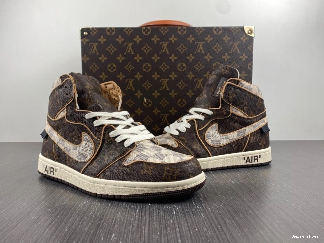 Bmlin Shoes Jordan Air x LV OFF-WHITE 1 0817